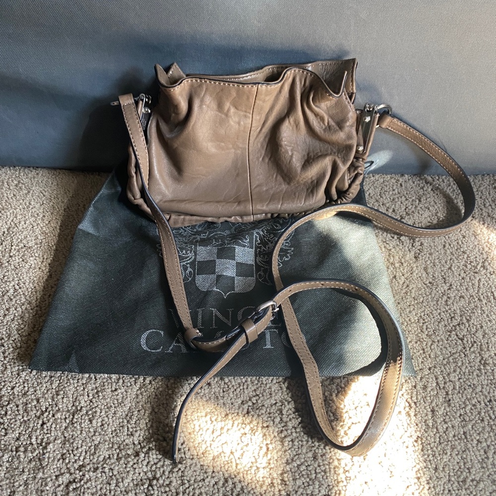 Vince Camuto Mini Leather Crossbody
